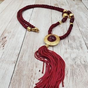 Long vintage necklace - Lariat
